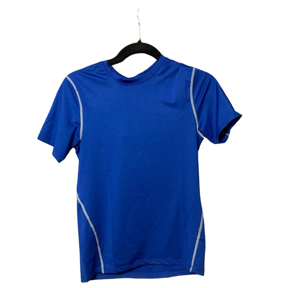Joyshaper short sleeve crew neck women’s compression top navy blue small